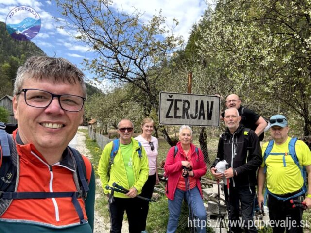 Skupinska slika ob prihodu v Žerjav