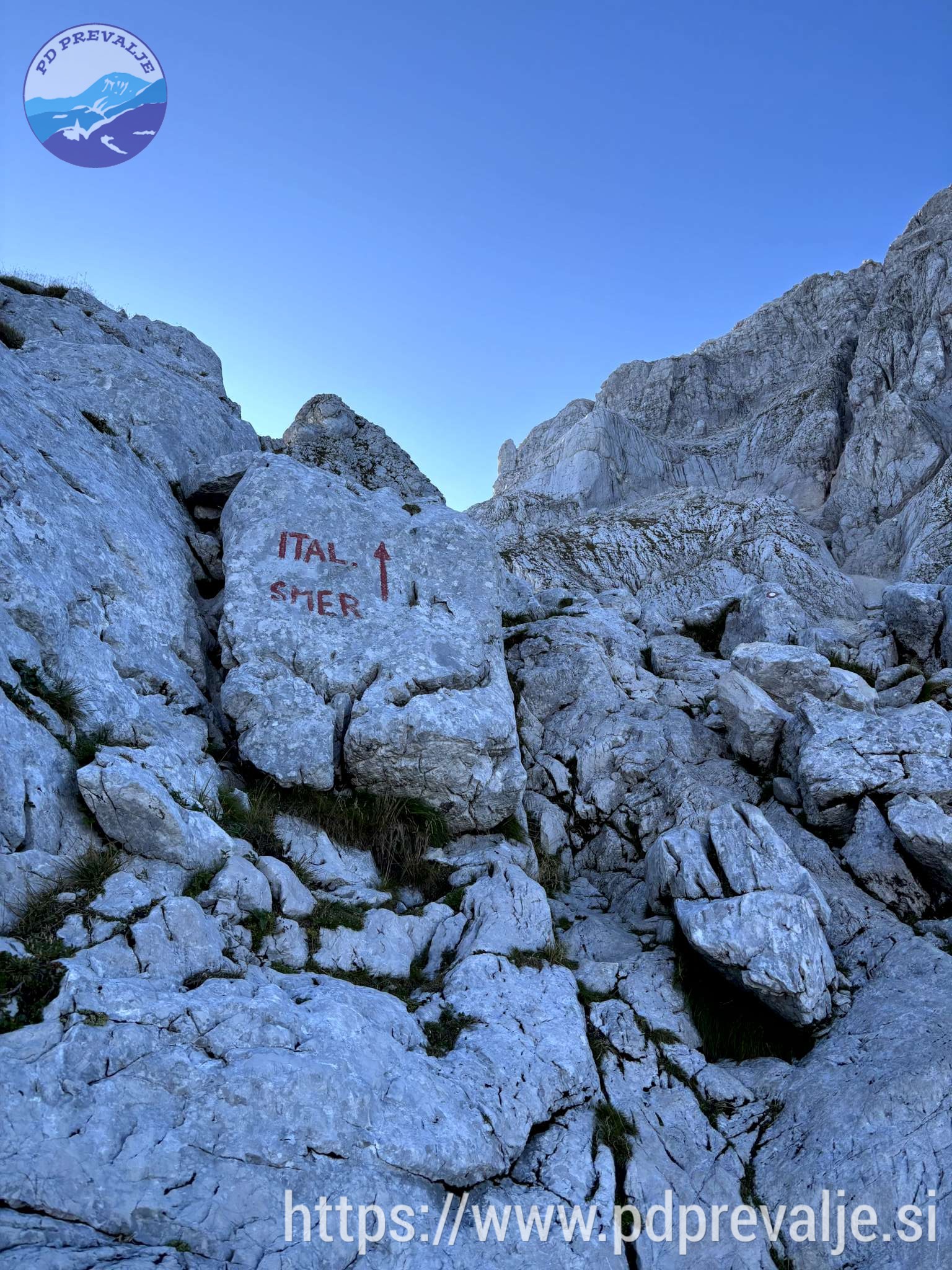 Šli smo po Italijanski poti.